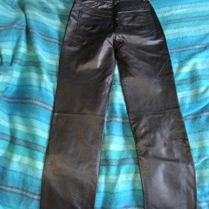 Express Vintage (1998) Leather Pants/Jeans - Size 1/2